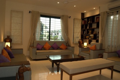 Residential Interior for a Row House at Aurangabad